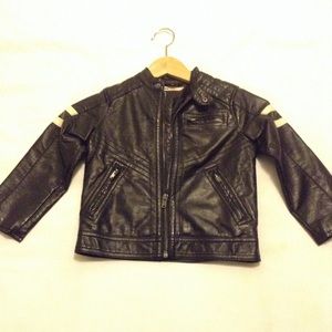 H&M baby boy moto jacket, 3-4yrs
